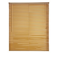 Vinyl Woodgrain Venetian Blind, Black