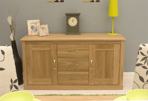 Mobel Oak Large Sideboard