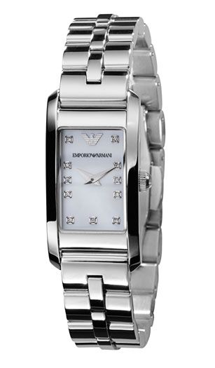 Women's Emporio Armani Stainless steel watch AR3167, Silver