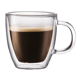 Bistro Double Walled Espresso Mug (Pair) Espresso Cup (Pair)