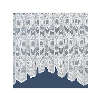 Geneva Jardiniere Net Curtain, White