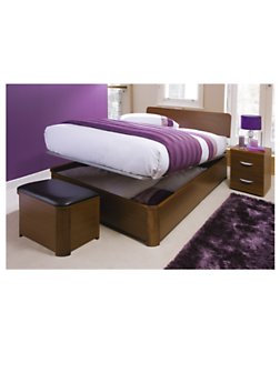 Camdon Liftup Storage Bed Frame, Linen