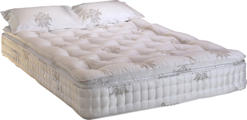 Relyon Tavistock Pocket 1400 Pillow Top Mattress, Double, Firmer Feel