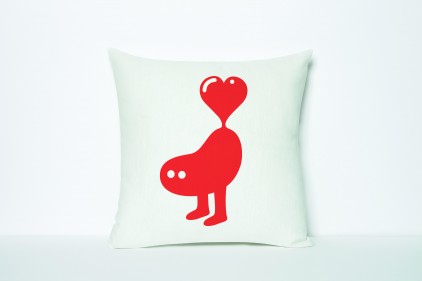 Red Heart Cushion