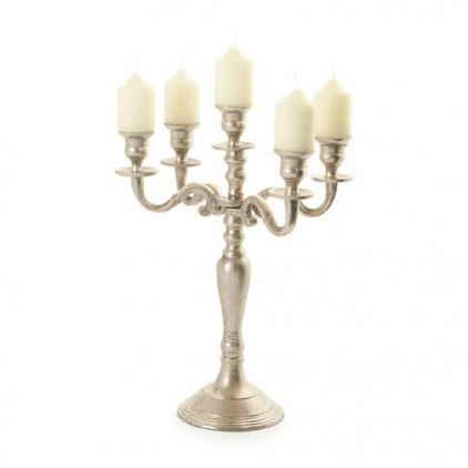 5 arm Candelabra 40 cm