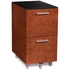 BDI Sequel Tall Mobile File Pedestal 6005 in Natural Stained Cherry