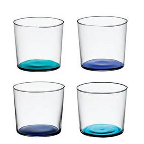 Coro Assorted Lagoon Tumblers Tumbler (Set of 4)